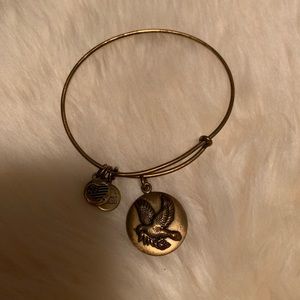 Alex and Ani Copper Sacred Dove Bracelet